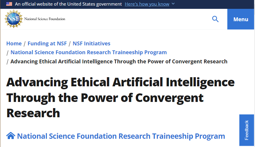 NSF Spotlights Bias-NRT 