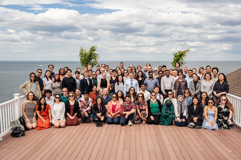 BCB Department image of a group of people in front of water