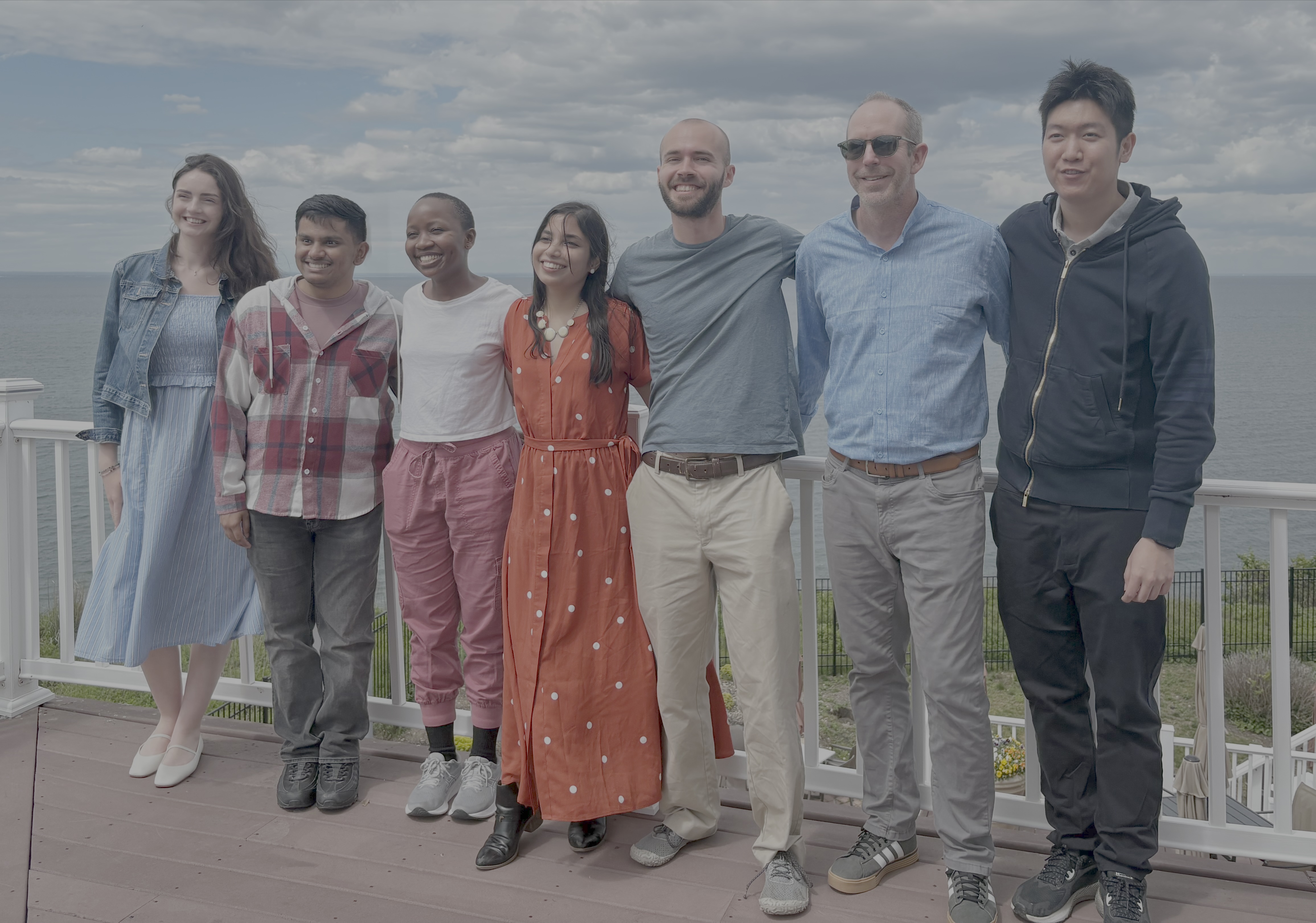 Picture of Airola lab at Department retreat