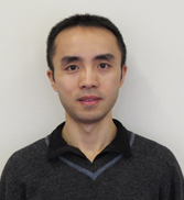 Dr. Wang facing the camera