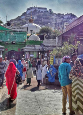 British colonial Ajmer, a Sufi pilgrimage site