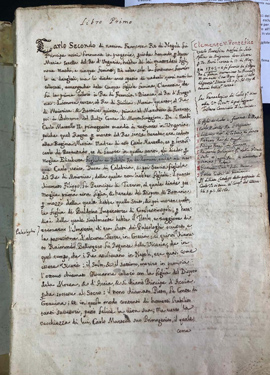 Manuscripts and rare books section of the Biblioteca Nazionale