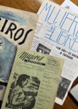 Women's magazines that came out during the civil war and the dictatorship