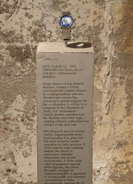 Exhibition of Soto Roman’s video Borradura in Sala de Máquinas