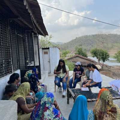 Workshop given to women in Vanaj, near Polo Forest