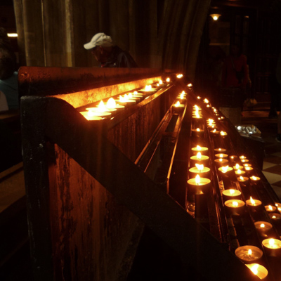 Church candle 
