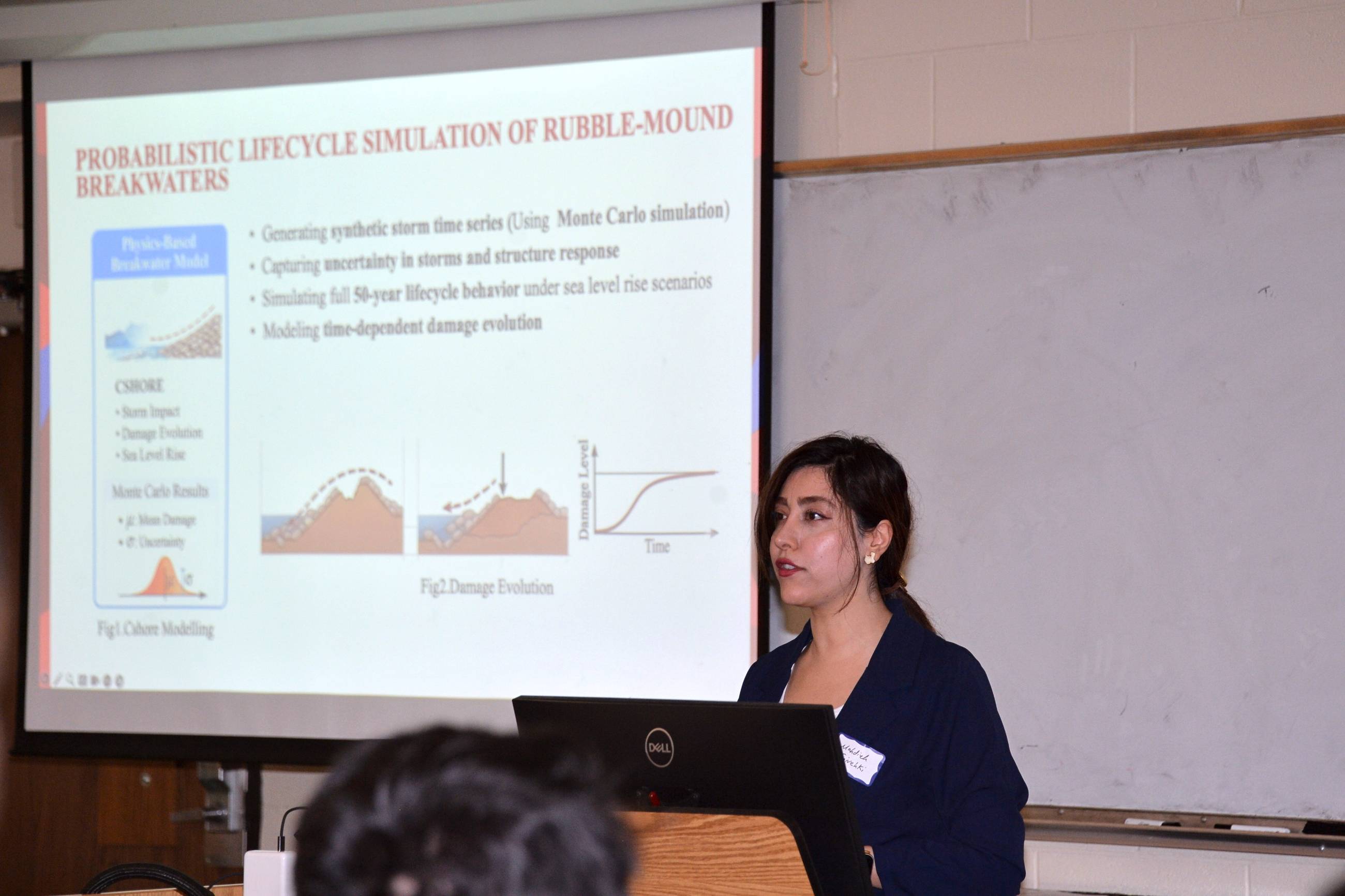 Mahdieh Givehki presenting at 2026 CIV Grad Symposium