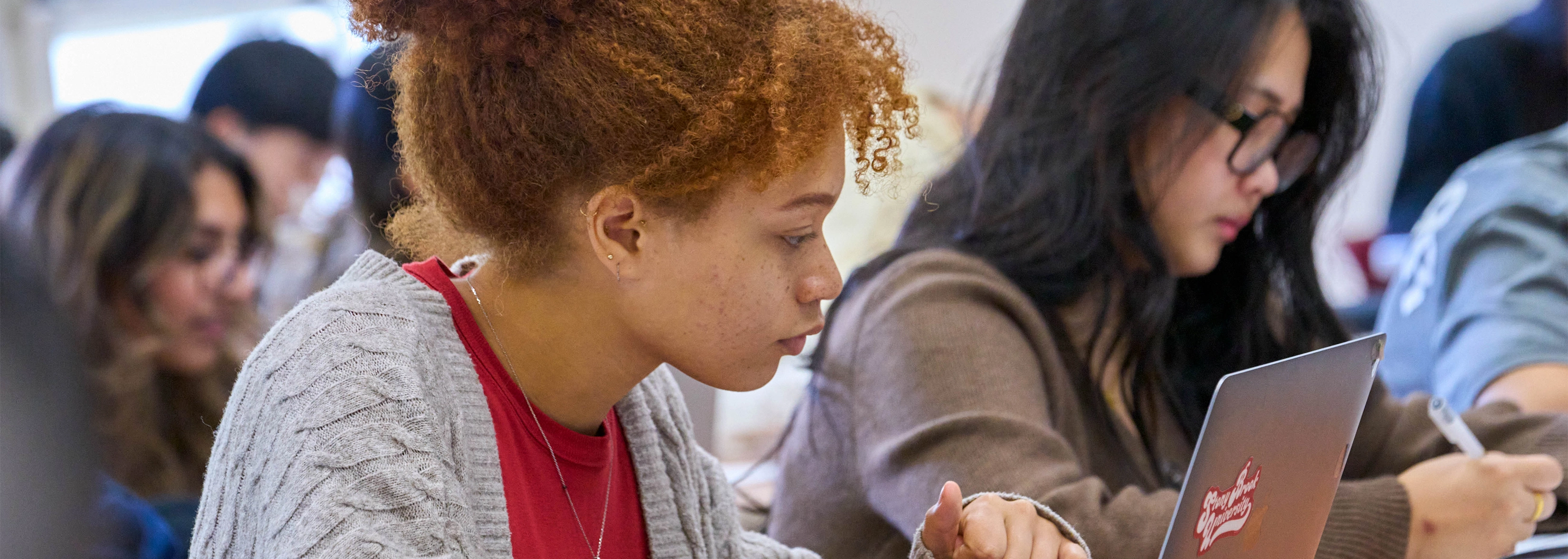 SUNY Stony Brook University College of Business Master of Science in Accounting and Analytics Student in Class