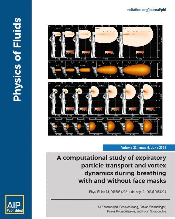 Physics of Fluids Cover Highlights Research from Civil Engineering Profs Khosronejad and Sotiropoulosrtist
