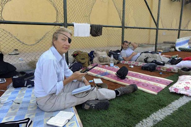 Marie Colvin Photo Credit: Paul Conroy