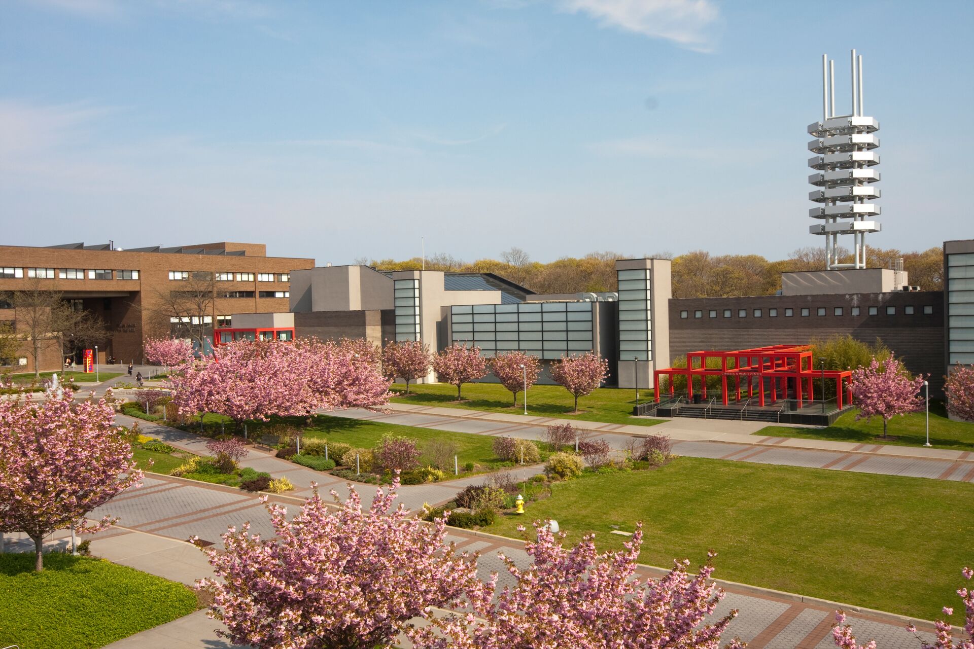 Wang Center Exterior View