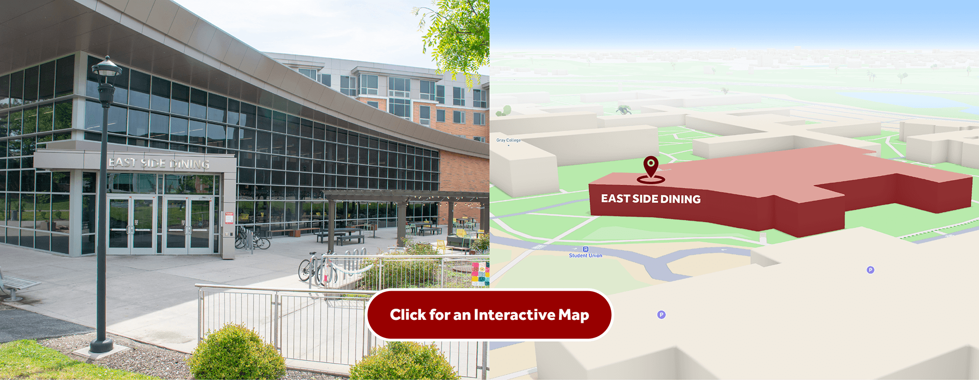 click for a map of East Side Dining