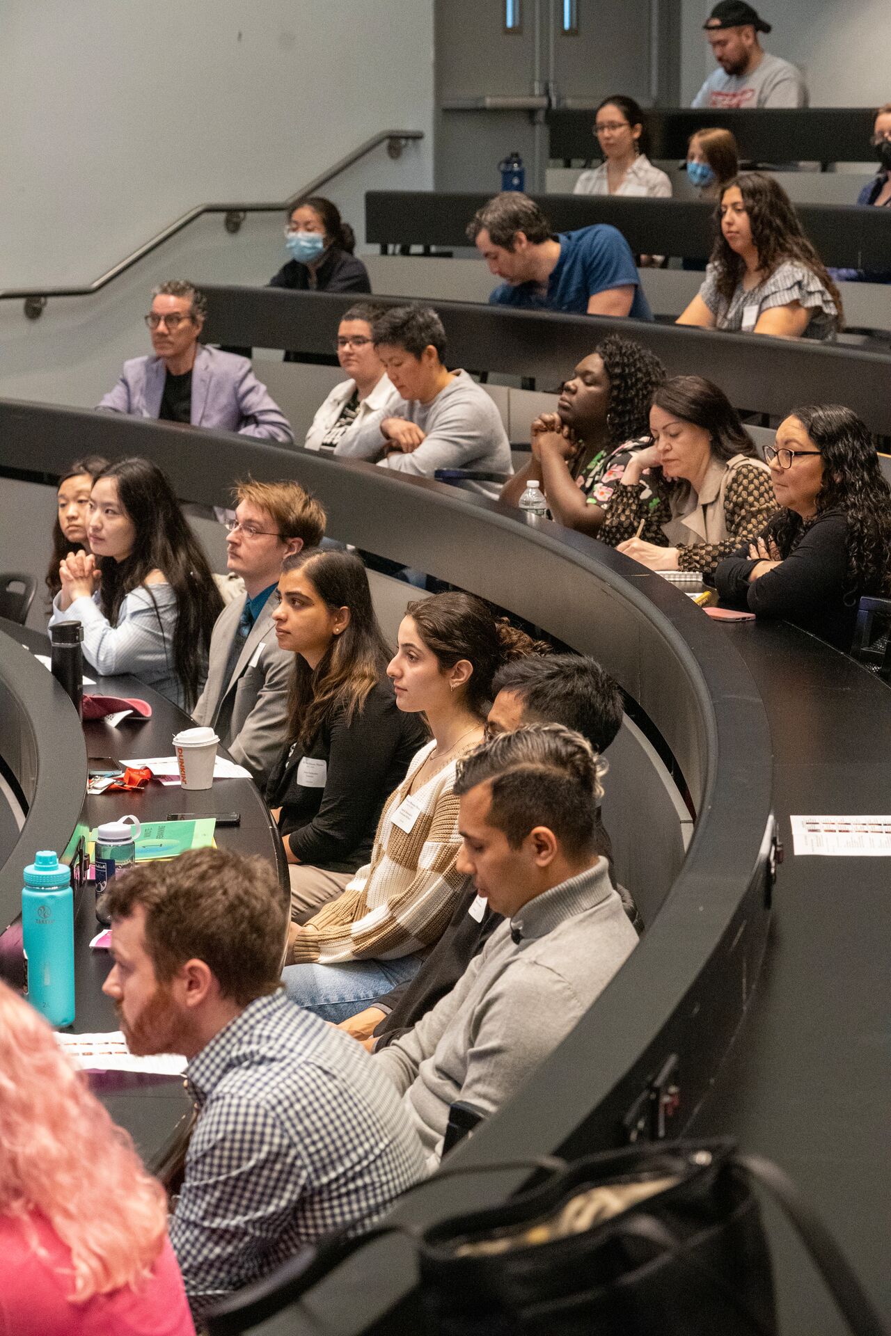 Attendees for the 2025 3MT and Postdoc Spotlight.