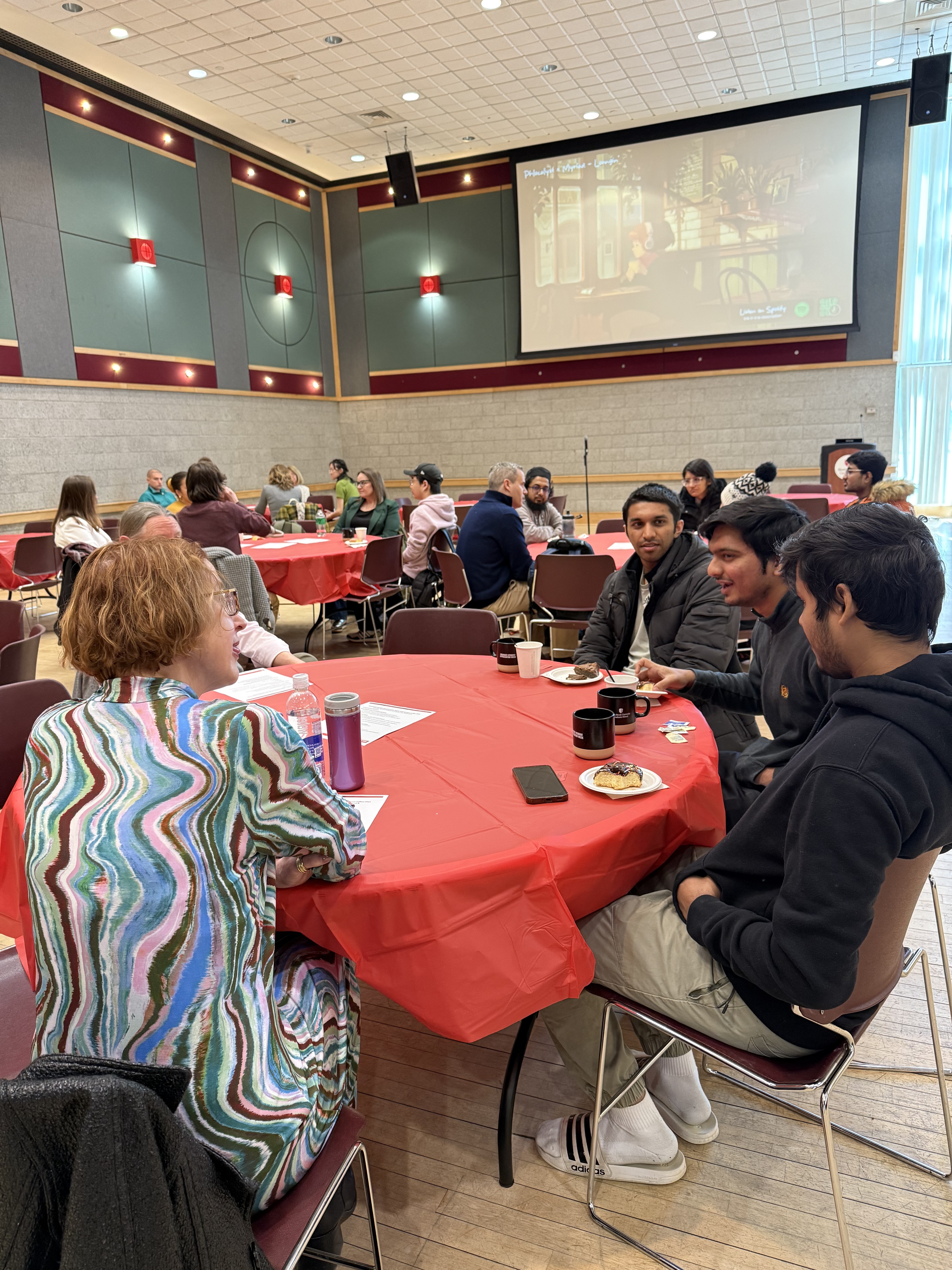 Students at SAC Ballroom B