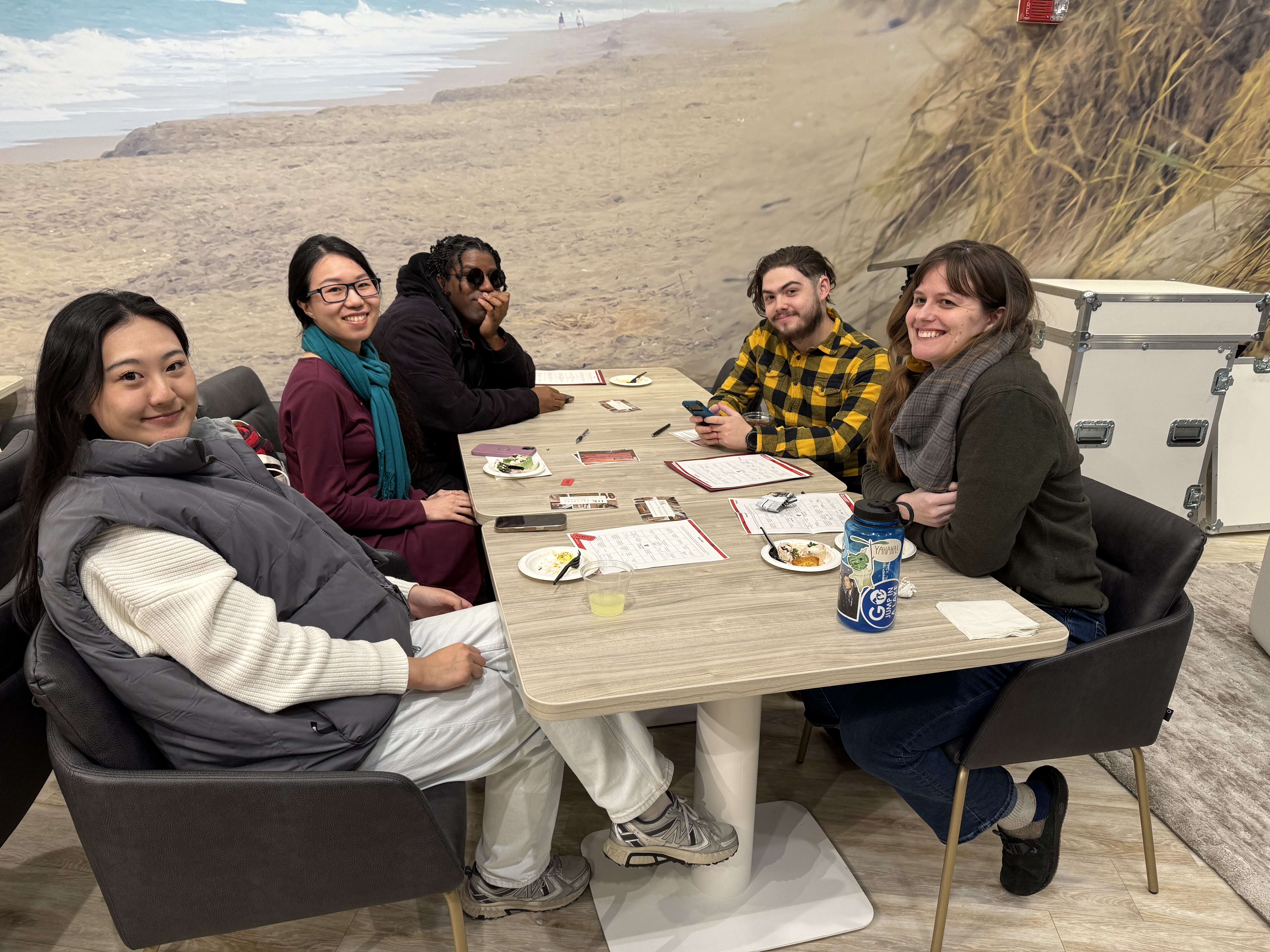 Students in the Shore Club
