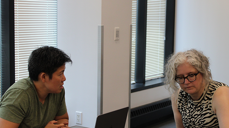 Faculty at research mentor training