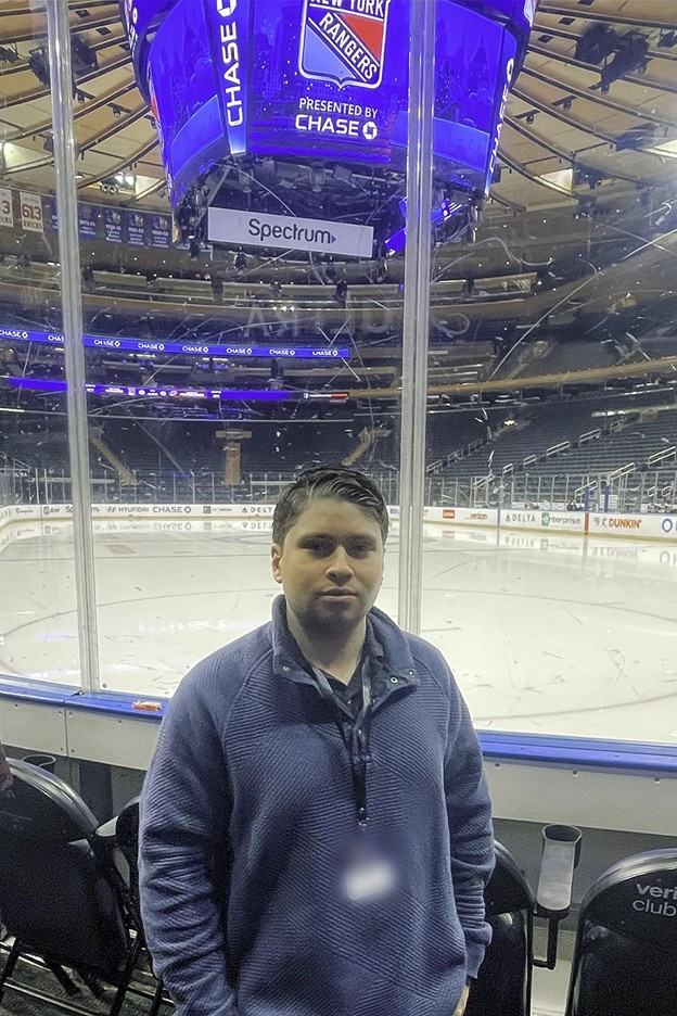 Photo of Ben Ryan at Madison Square Garden