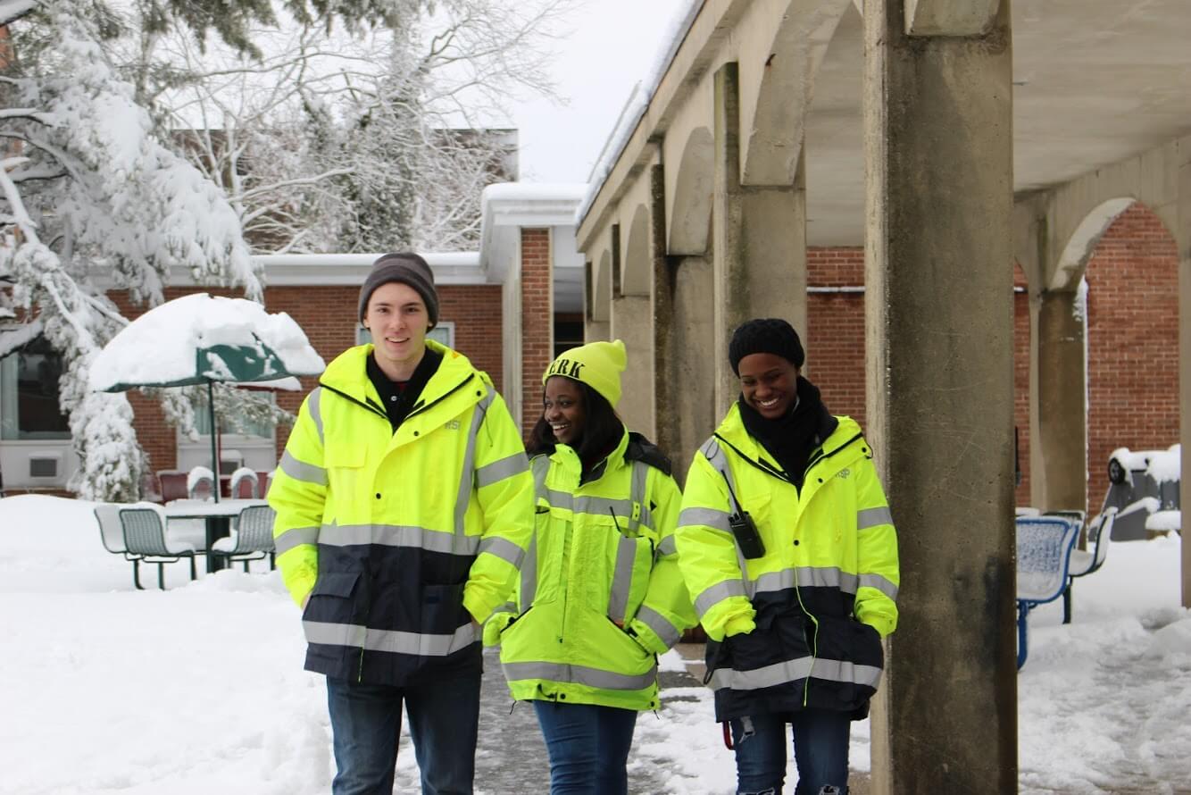 RSP staff walking