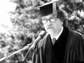 Author Kurt Vonnegut giving the commencement address at Southampton College.