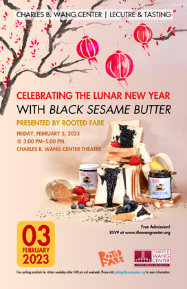 Celebrating the Lunar New Year with Black Sesame Butter poster