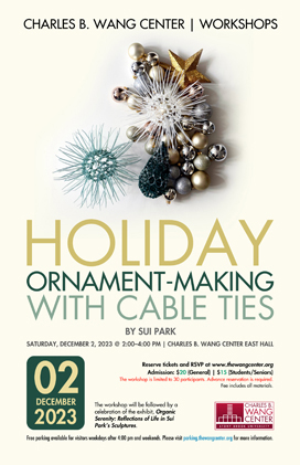 Holiday Ornament-Making with Cable Ties poster