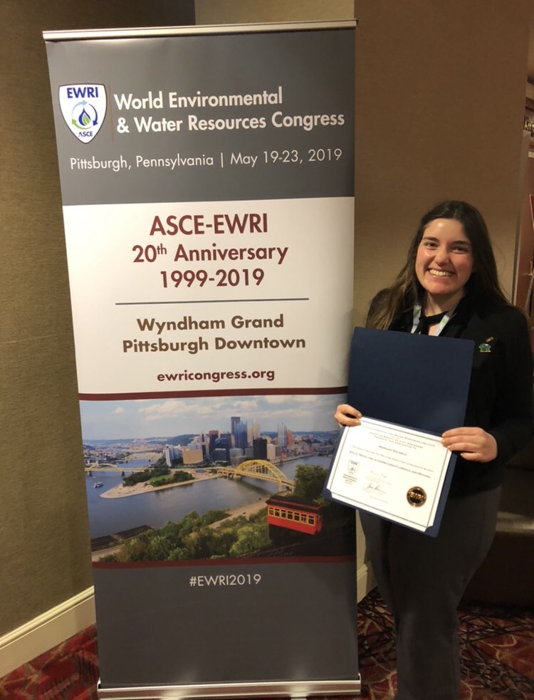 Morgan DiCarlo EWRI Award