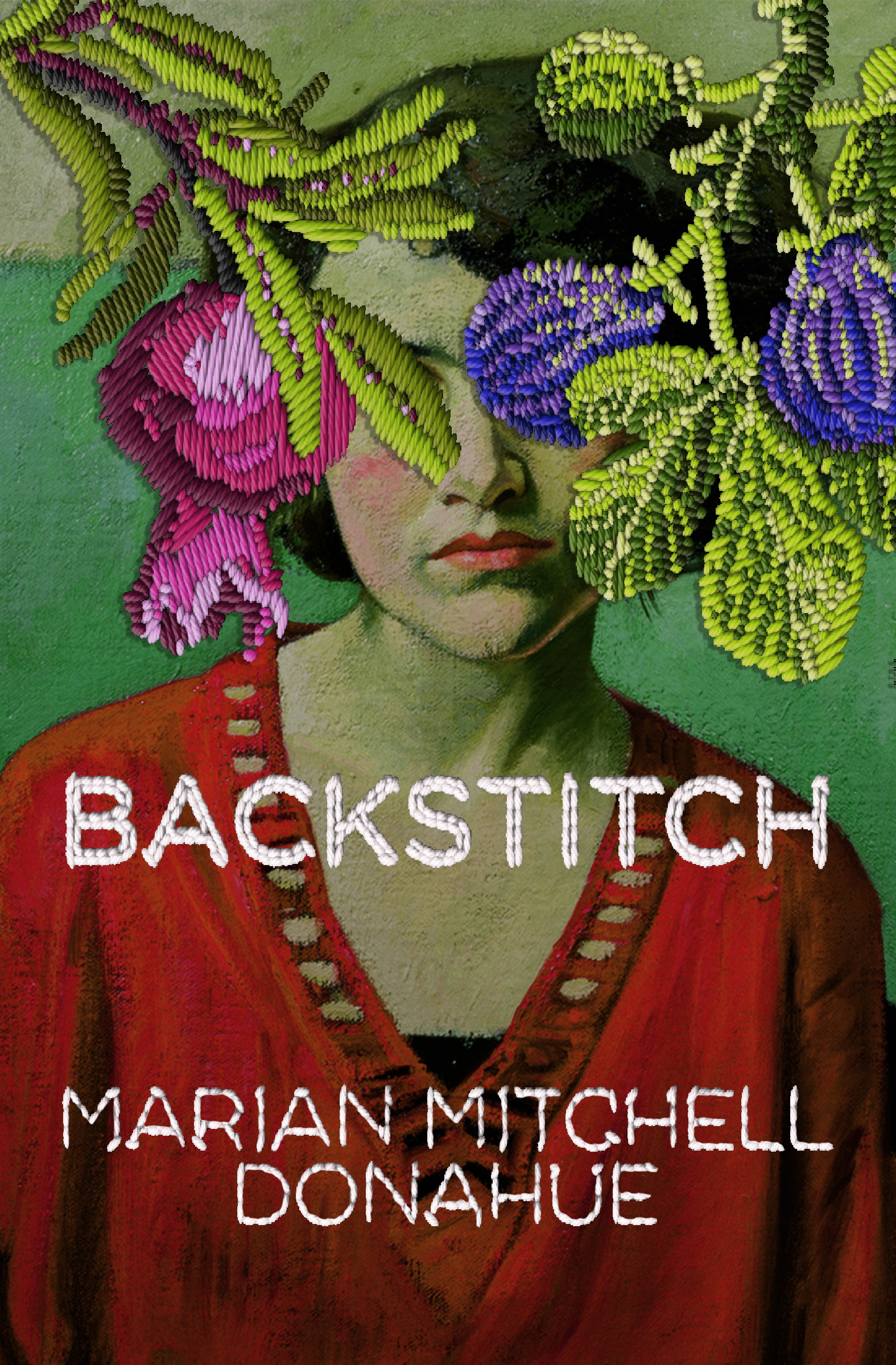 Cover of Backstitch by Marian Mitchell Donahue