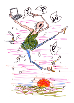 Logo for YAWP (Young Artists and Writers Project)