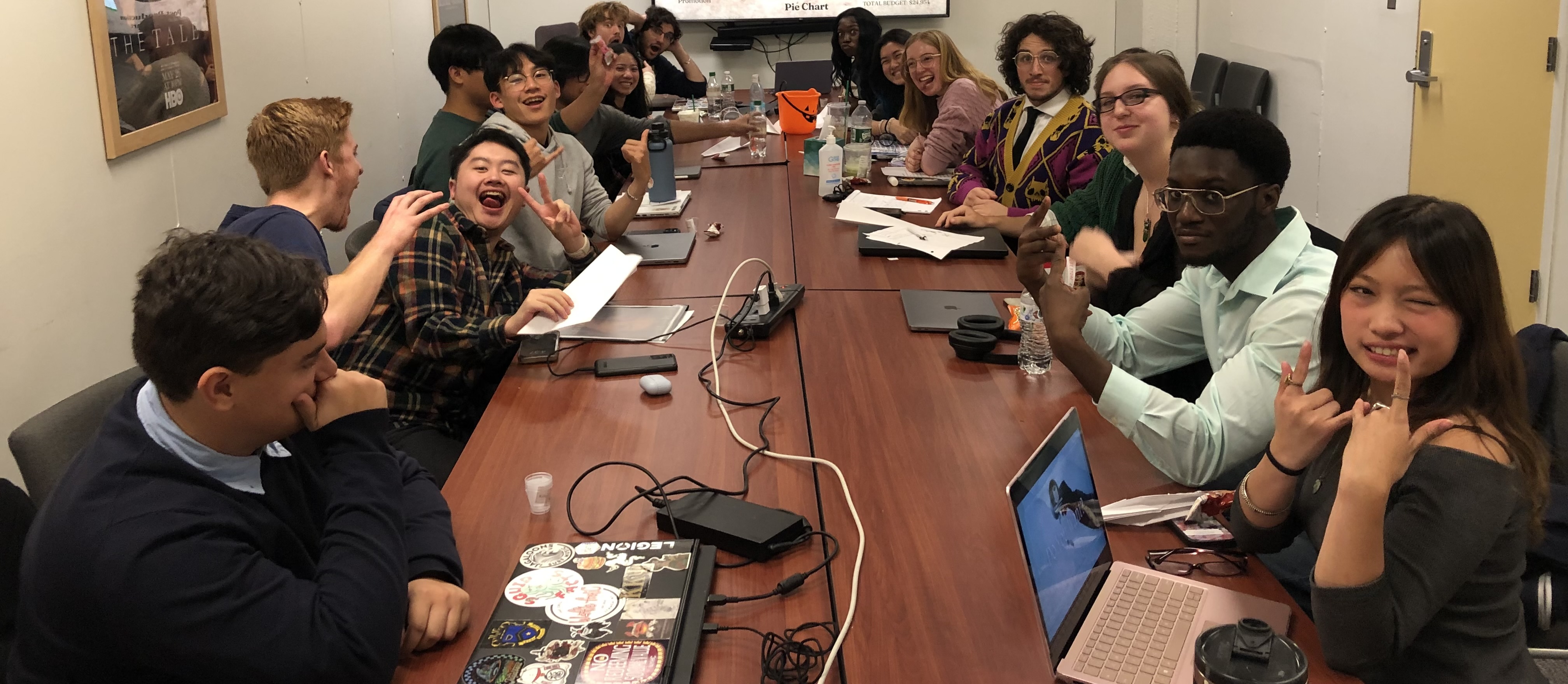 students in room create event