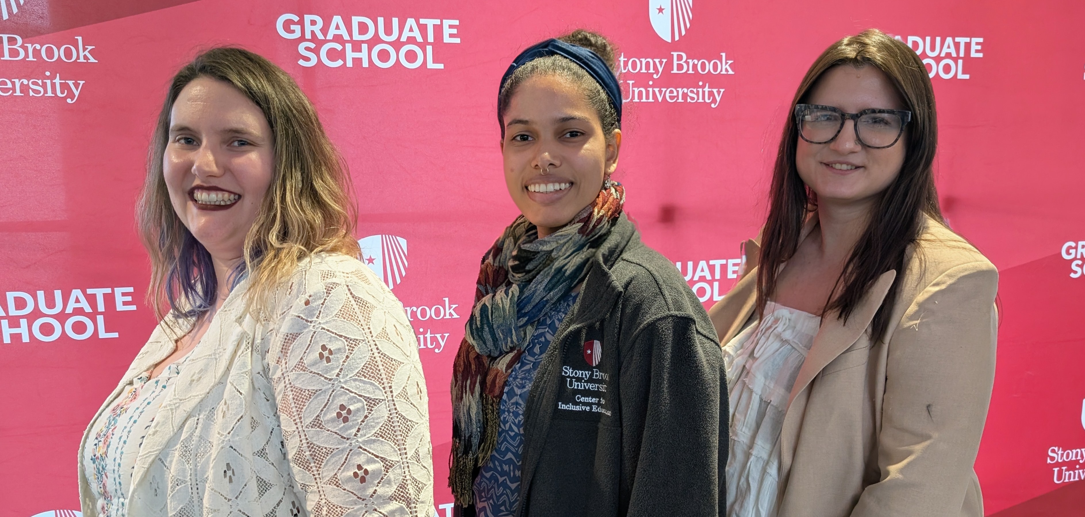 Three students from the ECLP cohort