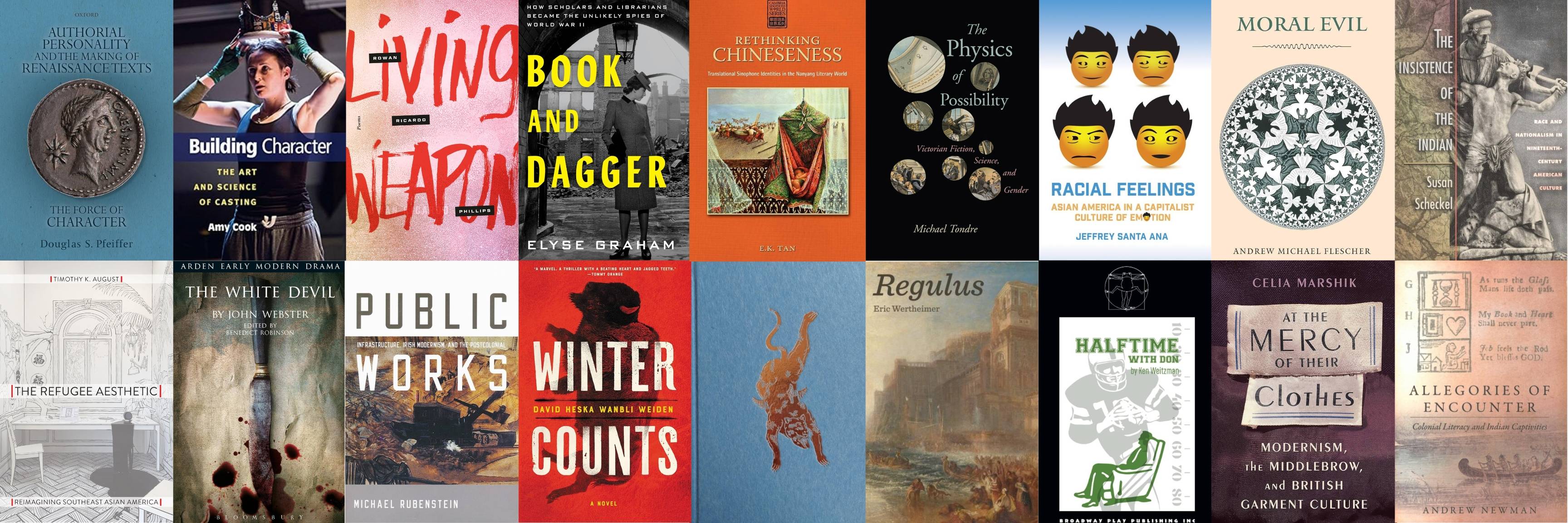 Covers of Books Written by Faculty