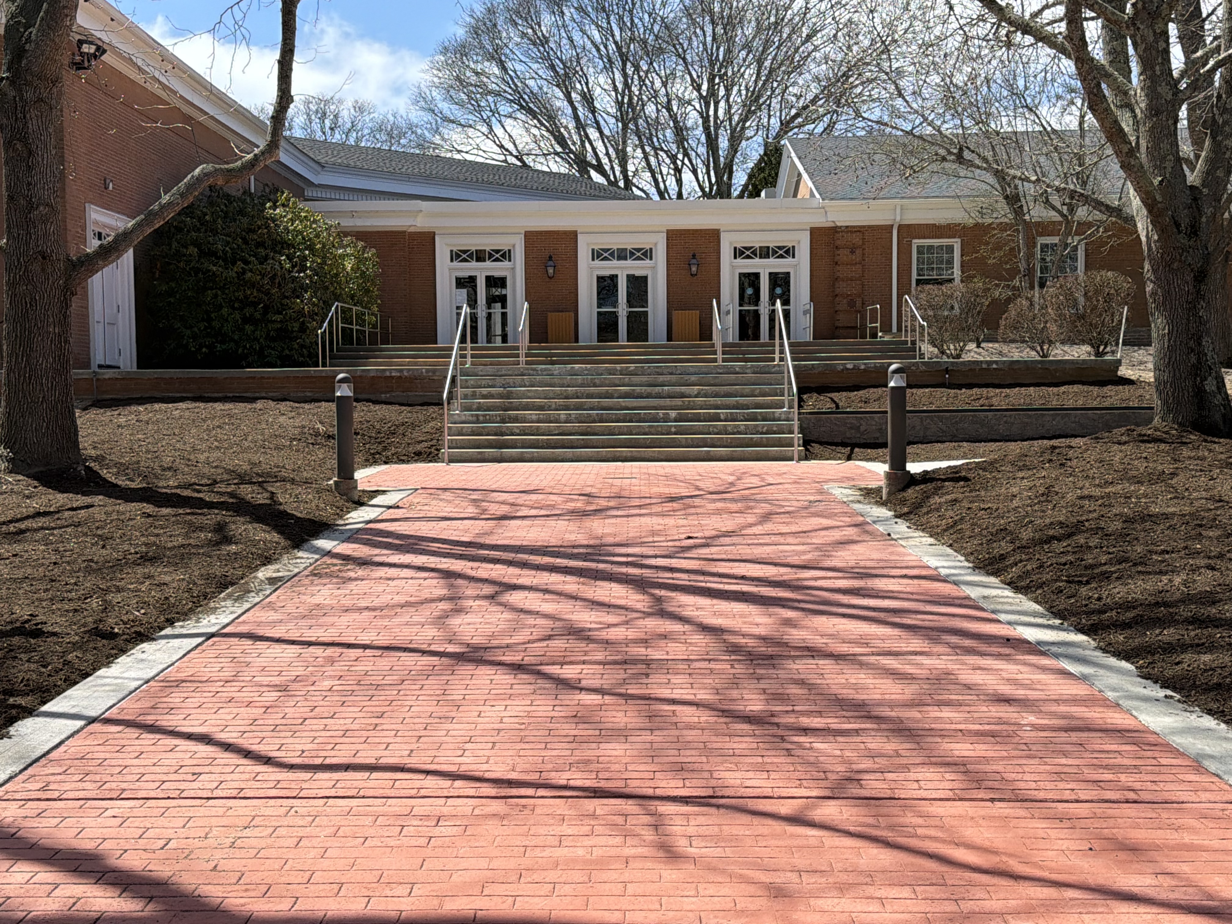 Newly renovated Avram Theatre entrance