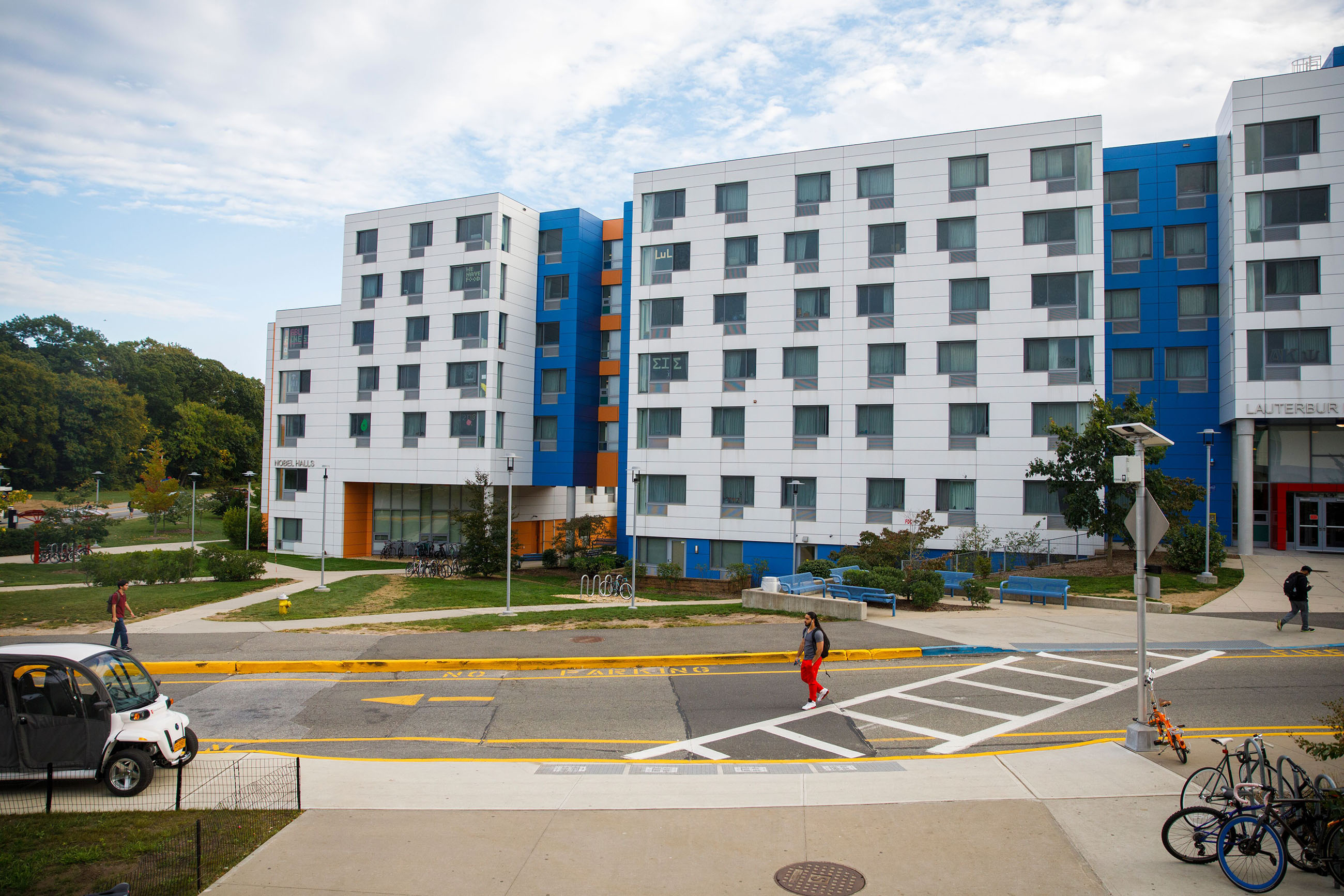 Image of campus housing building