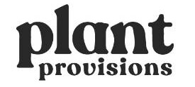 Plant Provisions brand logo