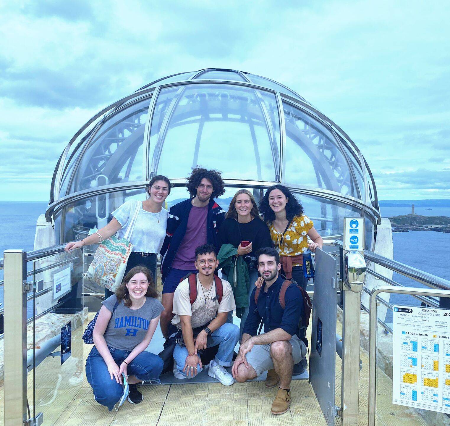 Fulbright Students Smiling for a group photo