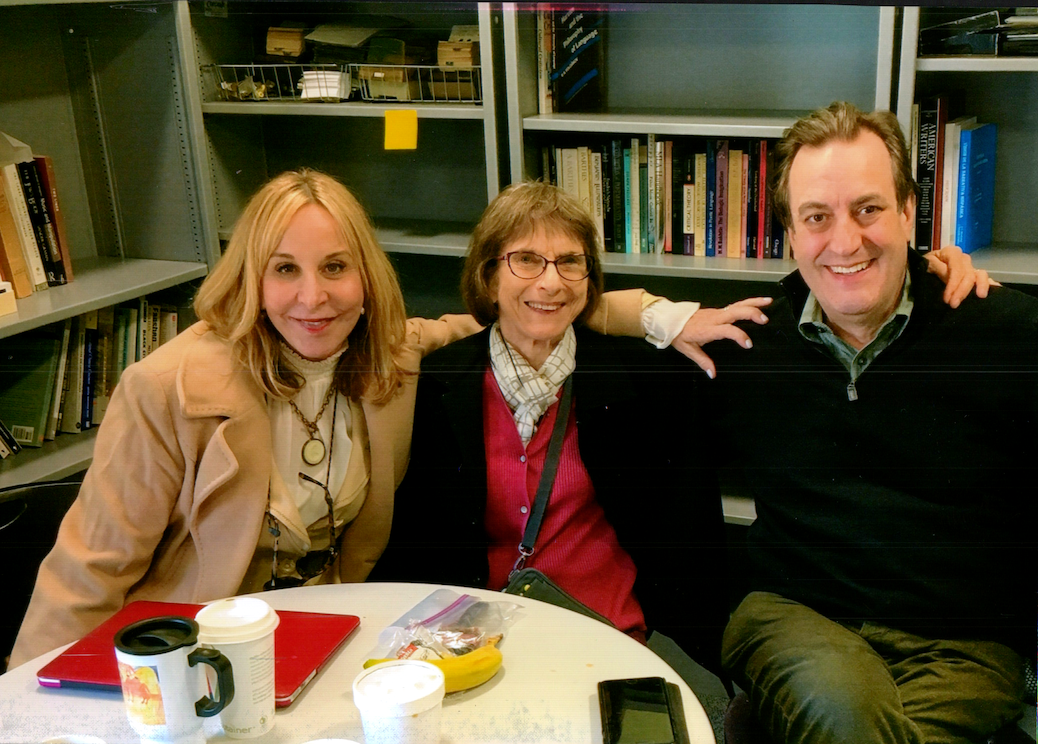E.Ann Kaplan (center) with previous HISB Directors Kathleen Wilson and Adrián Perez Melgosa