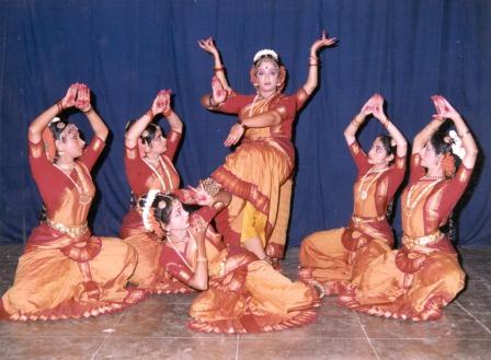 Group of dancers posing for a photo