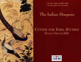 Picture of a brochure that says "The Indian Diaspora"