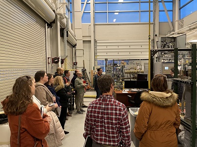 master teacher students in Combustion Lab