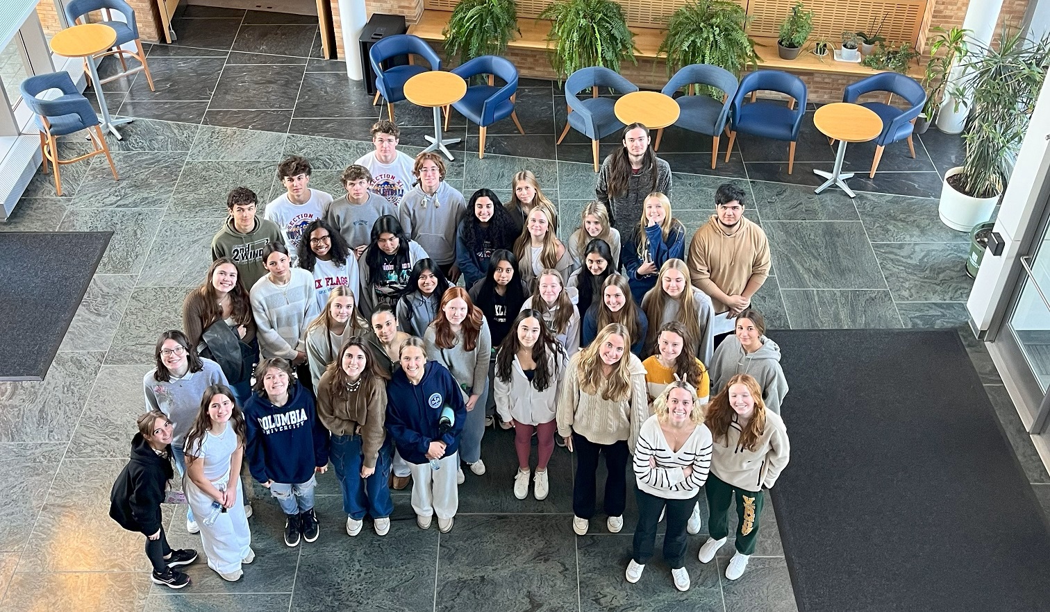 West Hampton students in CEWIT