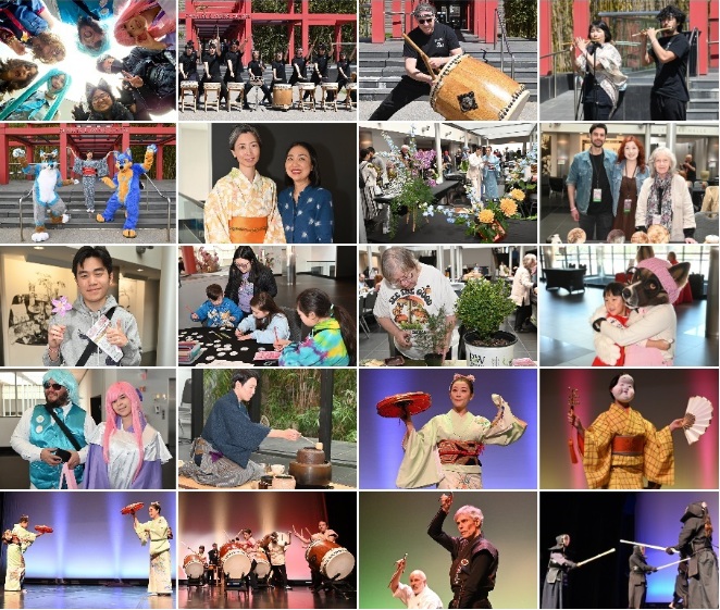 Photos of sakura matsuri in 2025