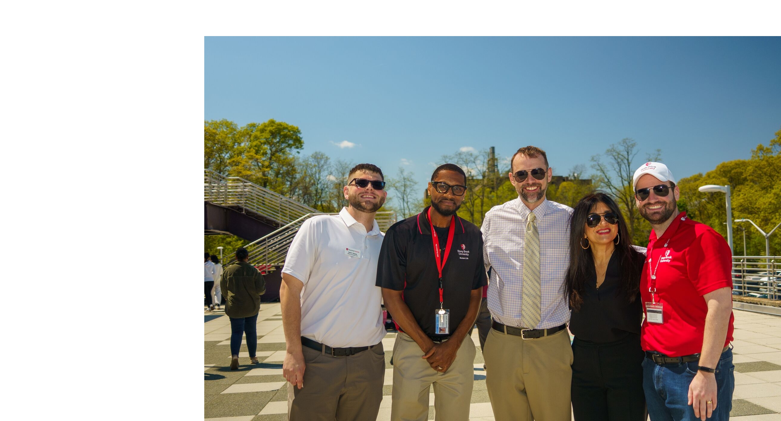 A group of faculty