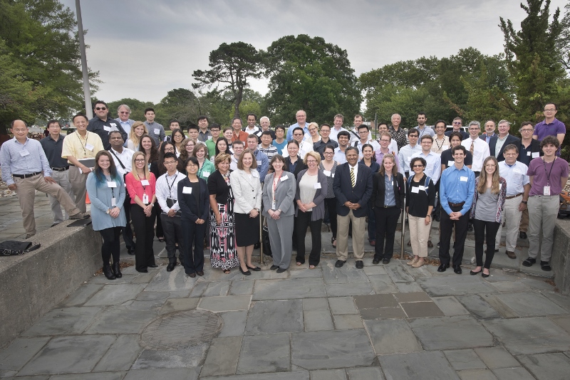 Large group photo outside