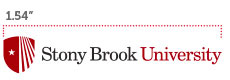 Stony Brook University logo measuring 1.54 inches