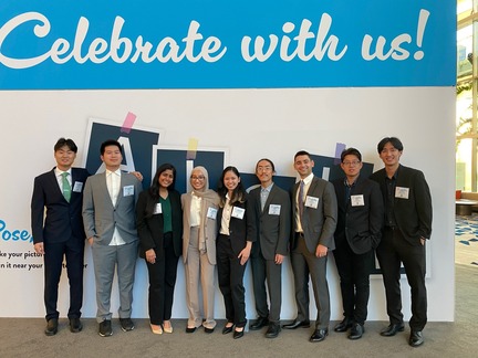 CME students representing Stony Brook University at the AIChE Annual Meeting