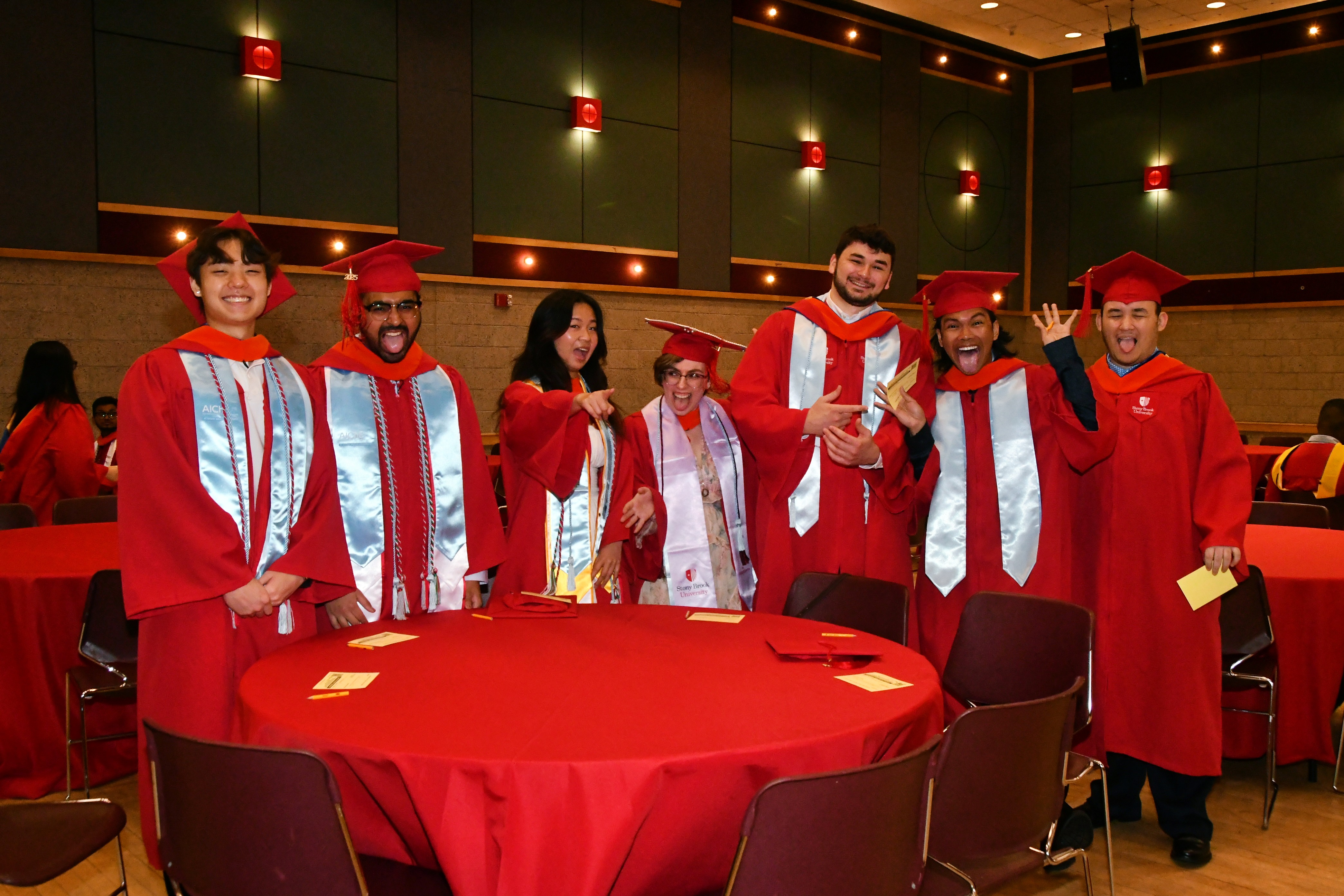 CME undergraduate students celebrating their graduation