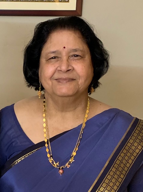 Headshot of Kamal K Sridhar in blue saree