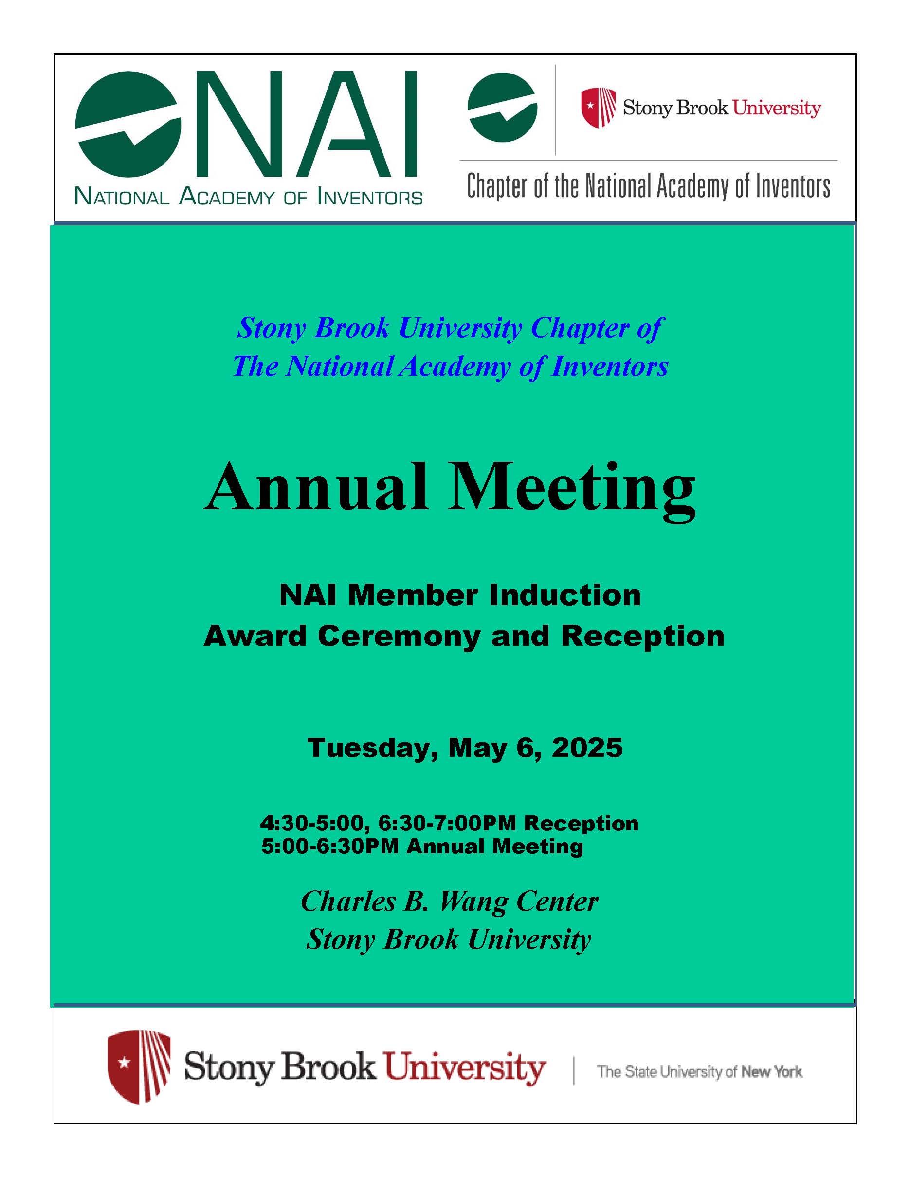 NAI-SBU 2025 poster