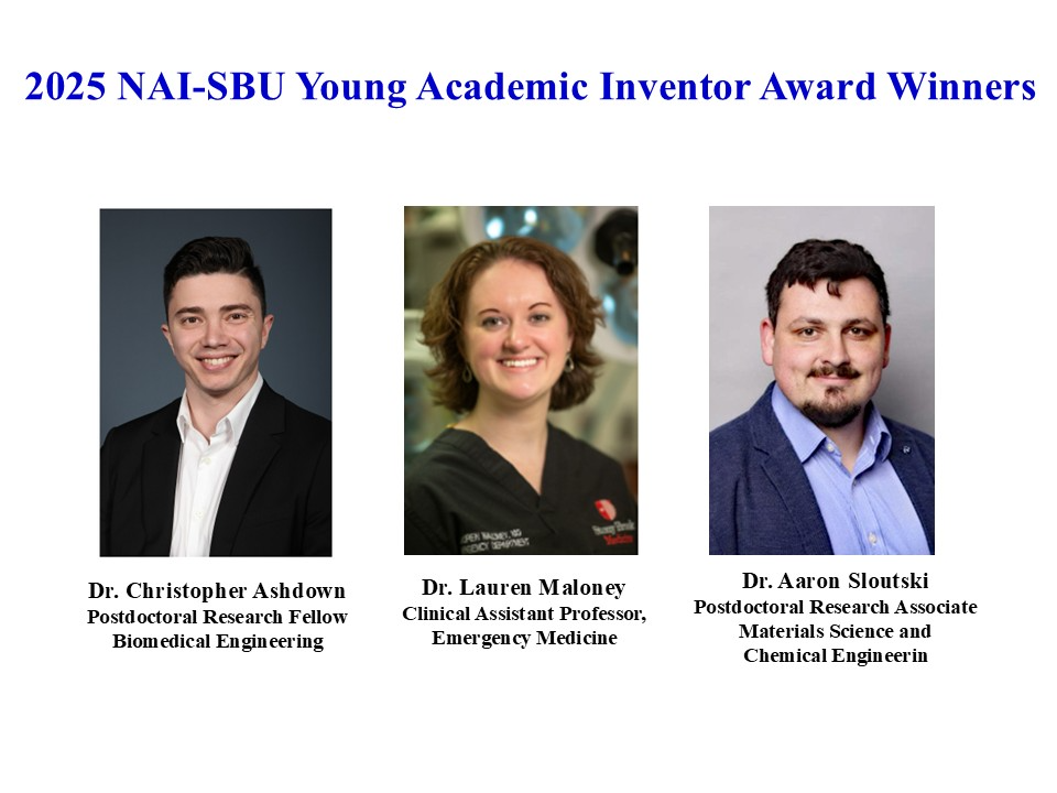NAI-SBU YAI 2025 Winners