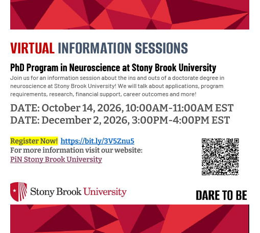 Virtual Information Sessions Happening 10/14/26 and 12/2/26